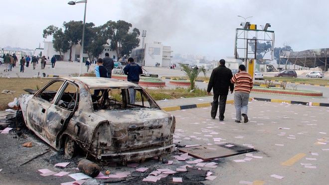 Libya Protests stocks oil